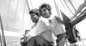 Kennedys Sitting On Boat