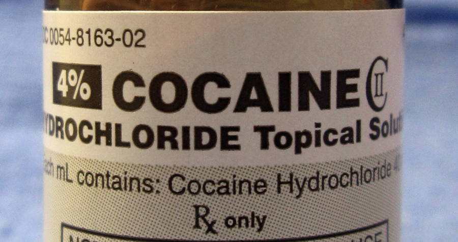 Medical Heroin Cocaine Bottle