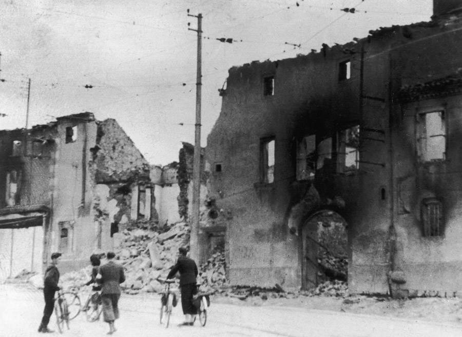 Oradour Sur Glane Buildings