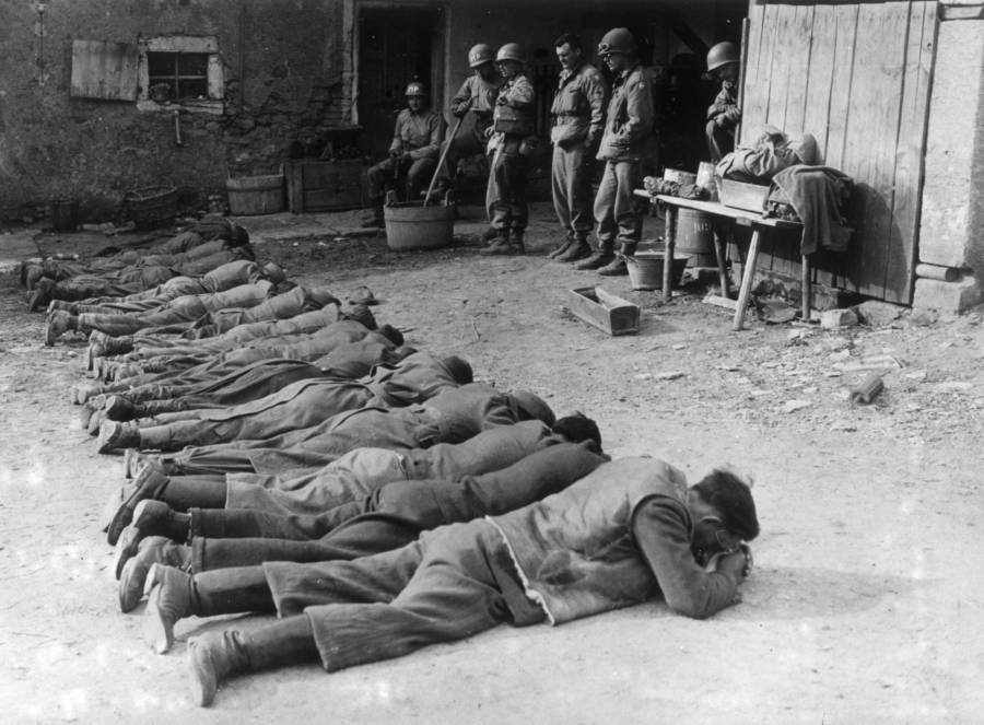 Ww2 American Soldiers Killing Germans