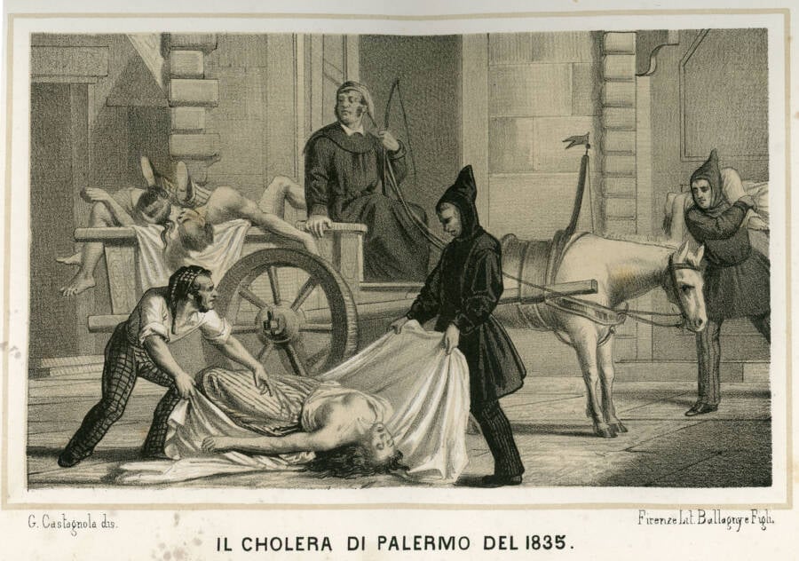 1835 Cholera Outbreak In Palermo