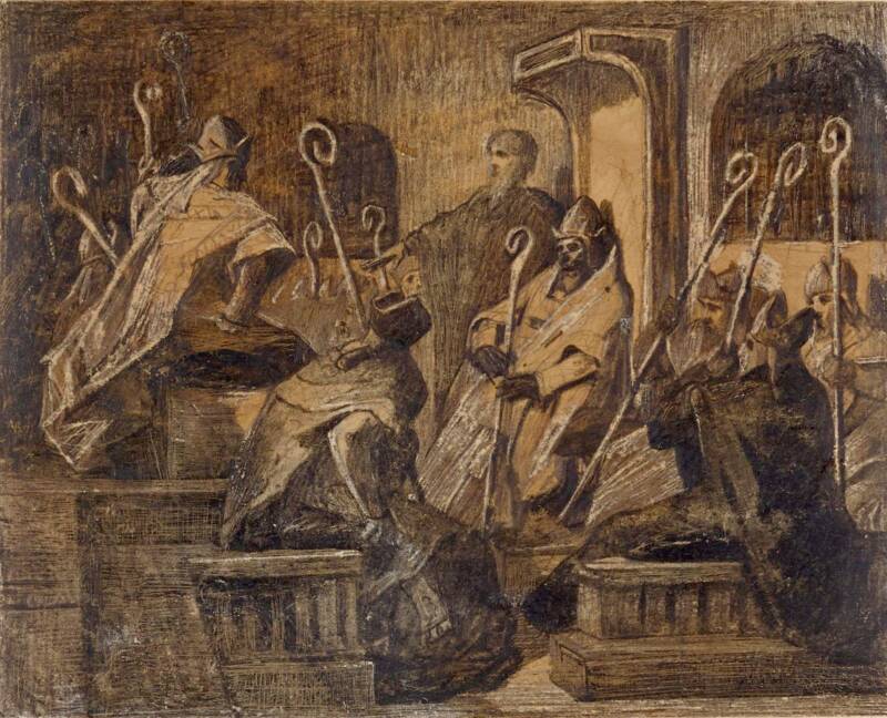 Cadaver Synod Depiction