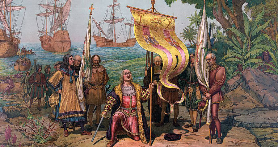 Columbus Declaring His Discovery