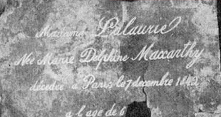 Madame LaLaurie Copper Plate