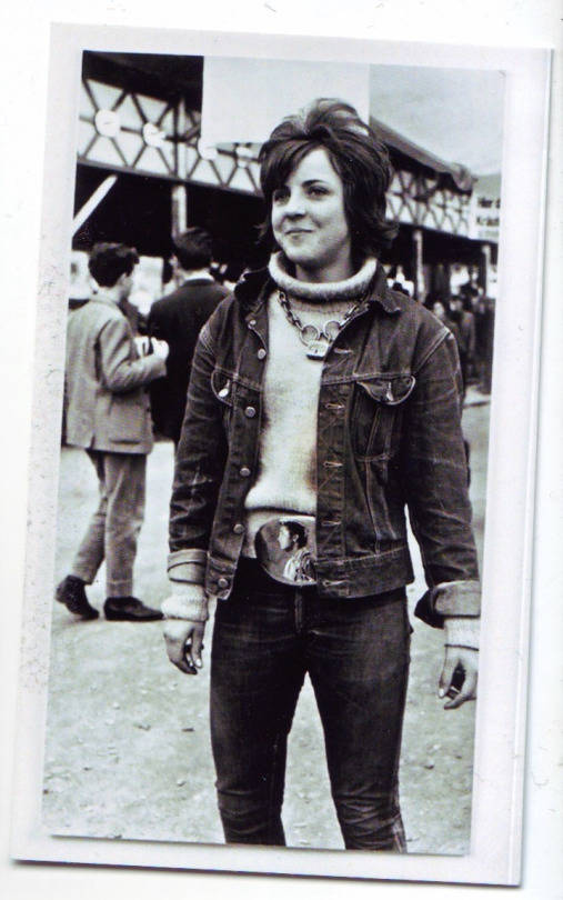 Woman In Denim Jacket