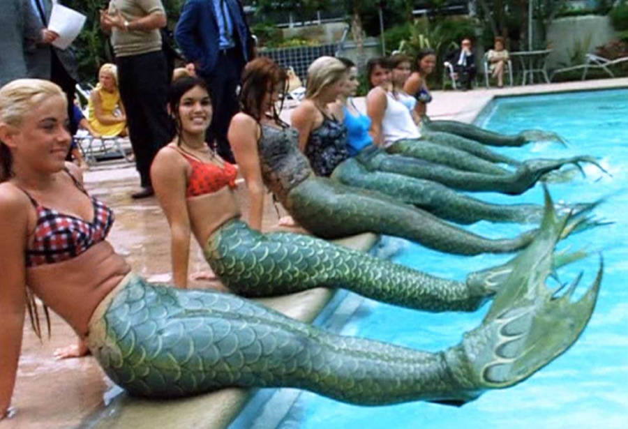 Disneyland Mermaid Tryouts