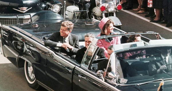 Kennedy In Limo