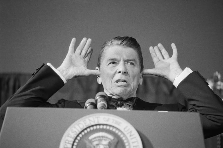 Reagan Funny Face