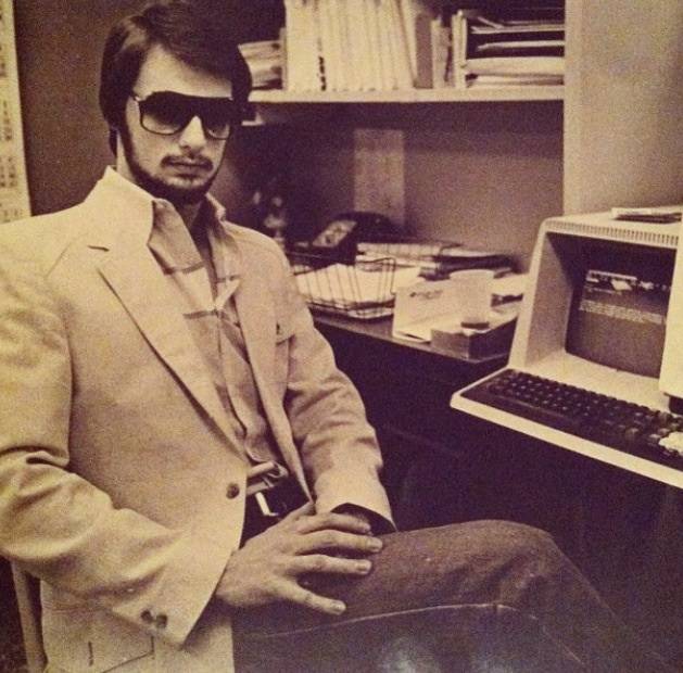 Suave Computer Guy Cool Vintage Photos