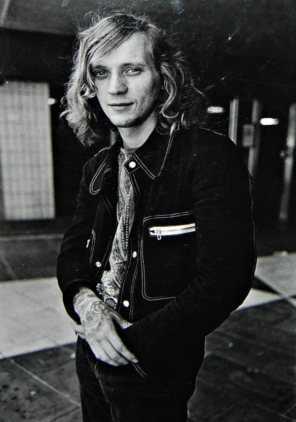 Man With Tattooed Hands
