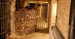 The Paris Catacombs Featured