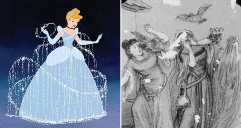 Cinderella Alongside Stepsisters Featured