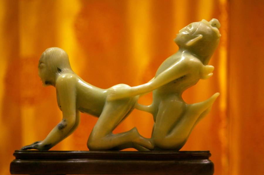 Jade Sex Statue