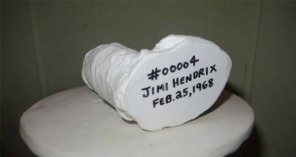 Jimi Hendrix's Penis Mold