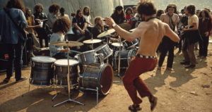 Man Dancing At Festival