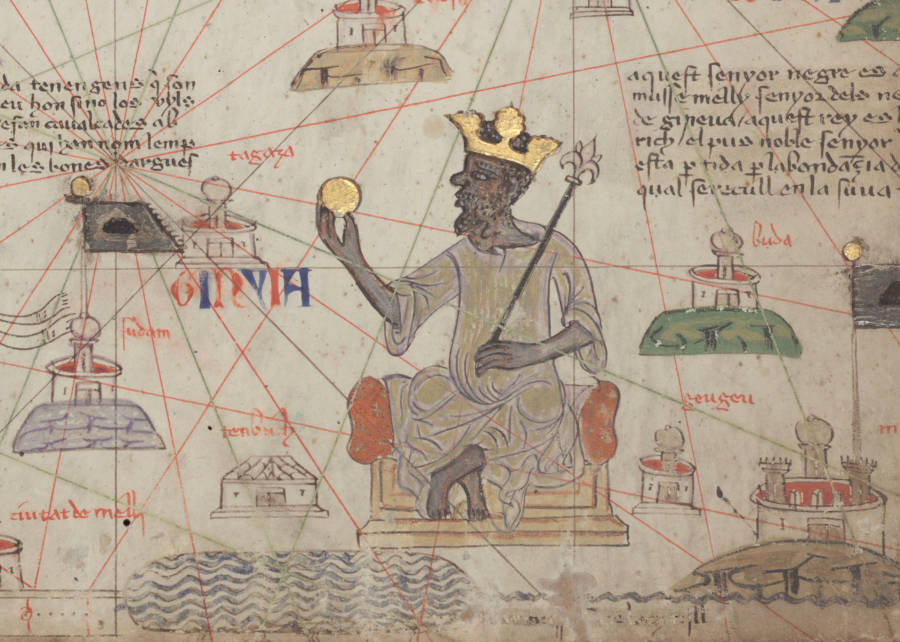 Drawing of Mansa Musa I