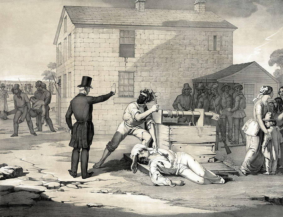Art of Joseph Smith being lynched
