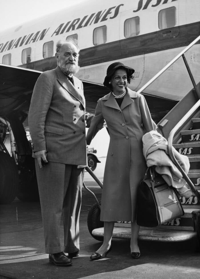 Peter Freuchen And His Wife Dagmar Cohn