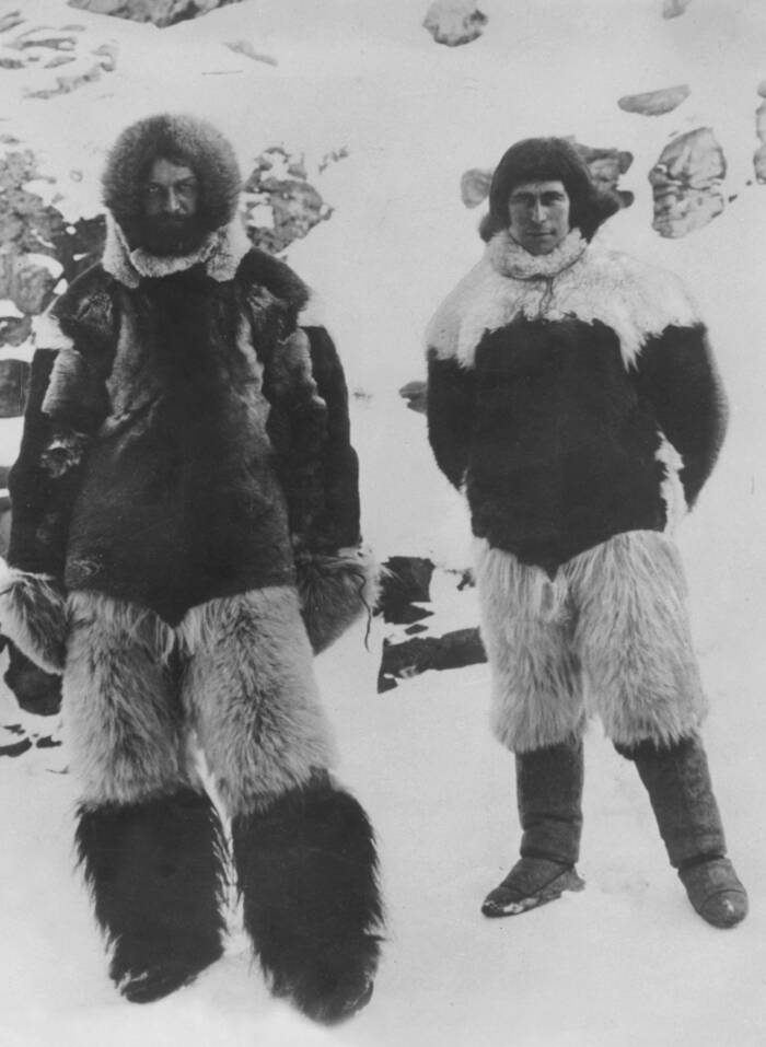 Peter Freuchen And Knud Rasmussen