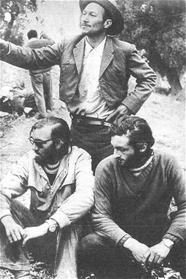 Nando Parrado, Roberto Canessa, and Sergio Catalan