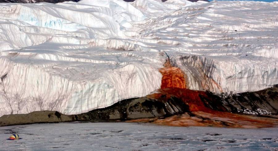 Antarctica’s Blood Glacier