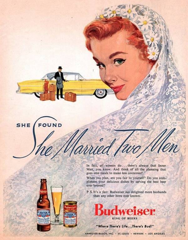 https://allthatsinteresting.com/wordpress/wp-content/uploads/2017/12/budweiser-sexist-advert.jpg