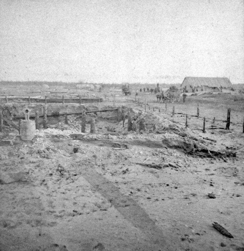 Burned Out Streets In Peshtigo