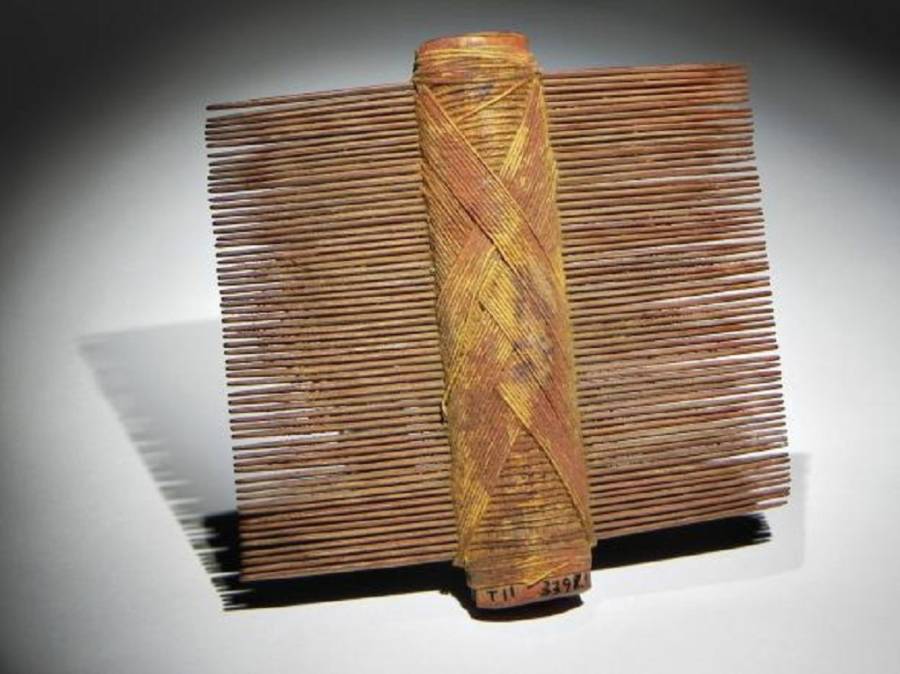 Ancient double sided comb