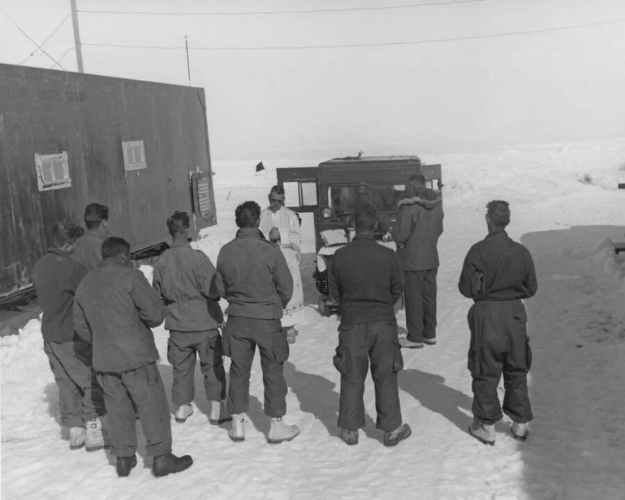 Church Service At Camp Century