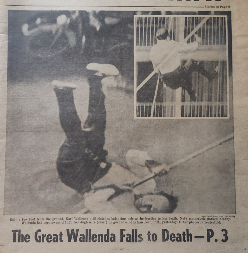 Death Of Karl Wallenda
