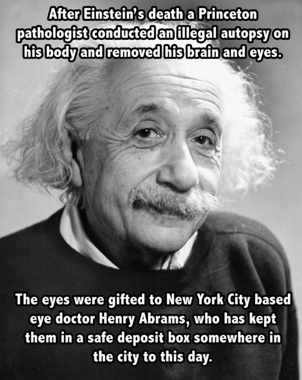 Albert Einstein’s Eyes