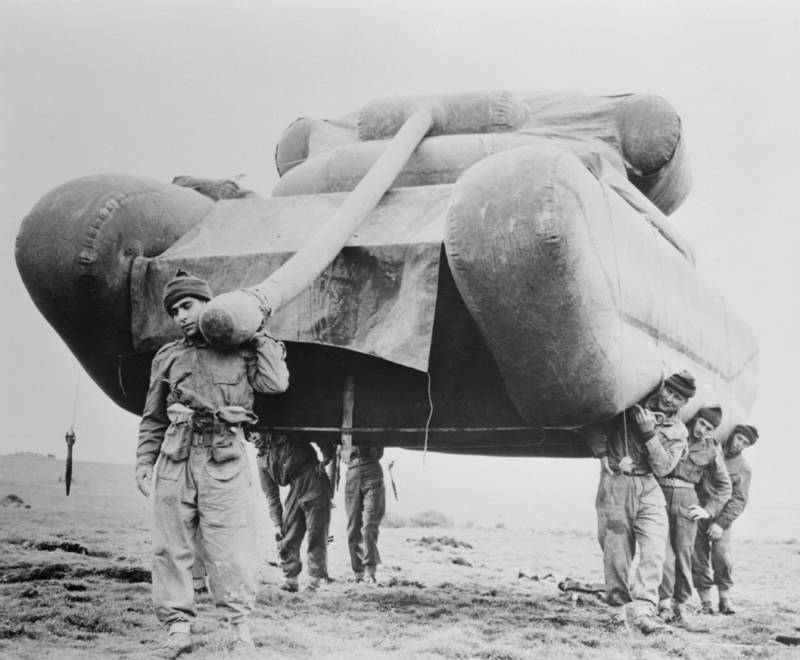 How American troops used inflatable tanks to fool the Nazis in