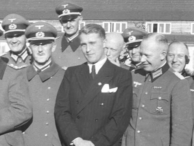 Von Braun And SS Officers