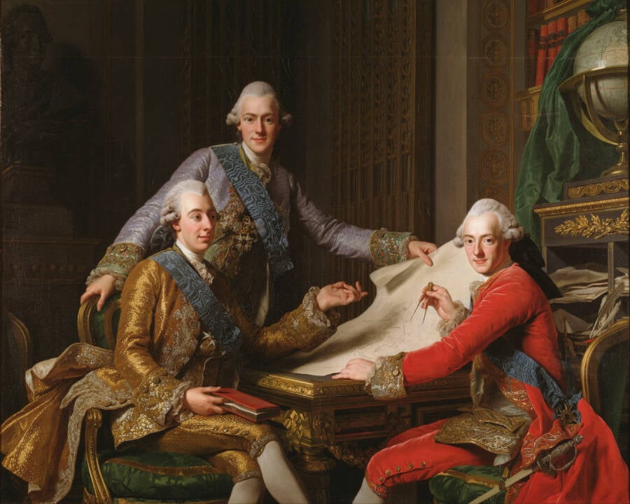 Gustav III And His Brothers