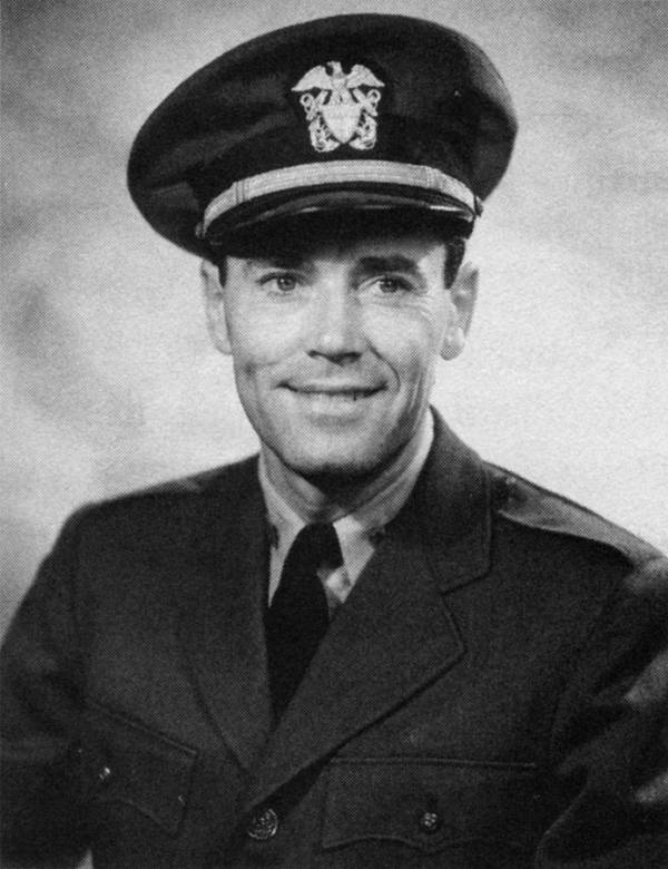 Henry Fonda in his U.S. navy uniform