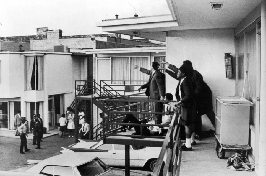 Scene Of Martin Luther King Jr. Assassination