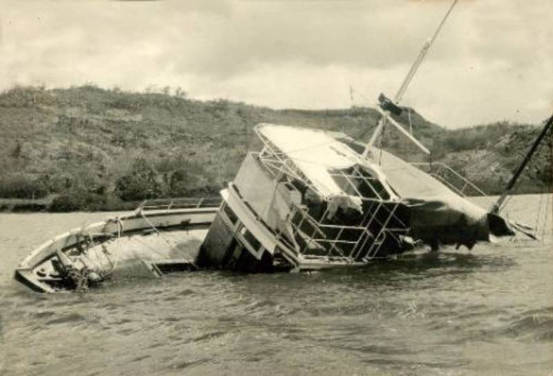 MV Joyita capsized