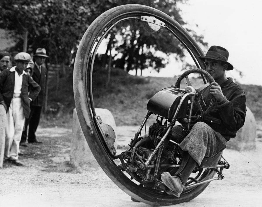 One Wheel Motorcycle