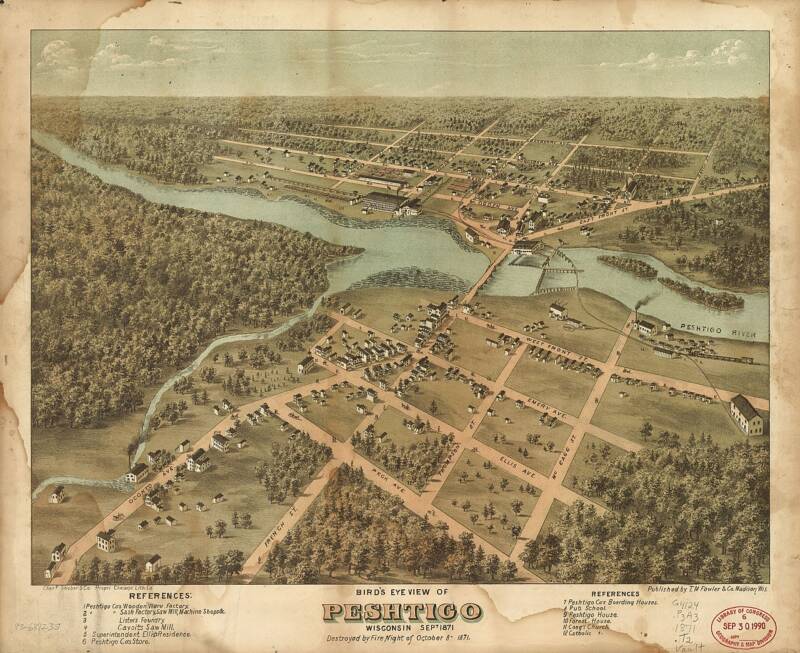 Peshtigo In 1871