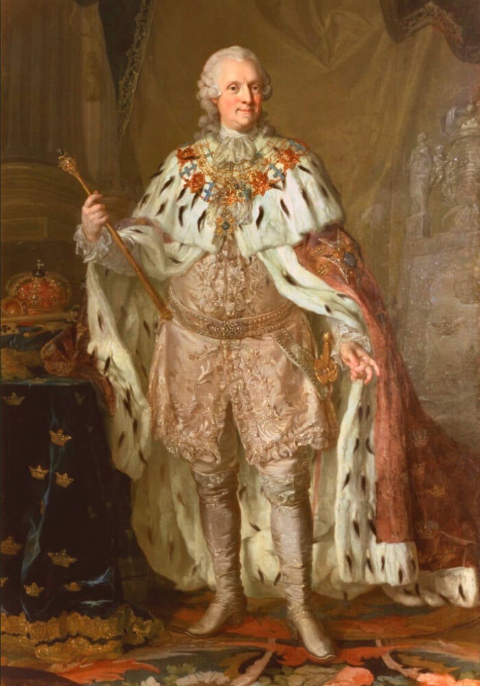 Portrait Of Adolf Frederick Of Sweden