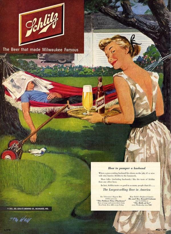 26 Vintage Beer Ads That Are Even More Sexist Than You D Imagine