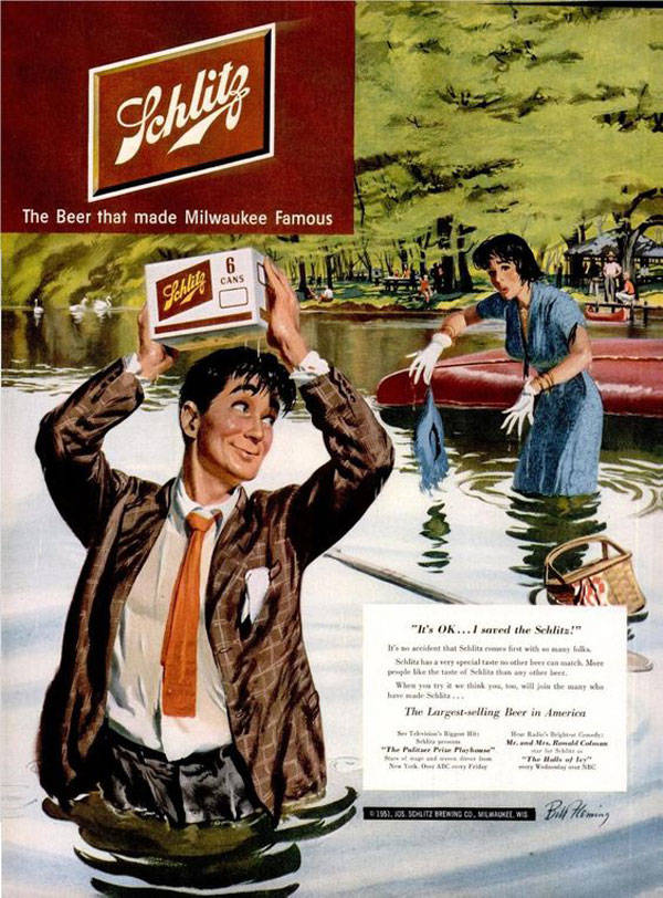 Schlitz Sexist Beer Ads