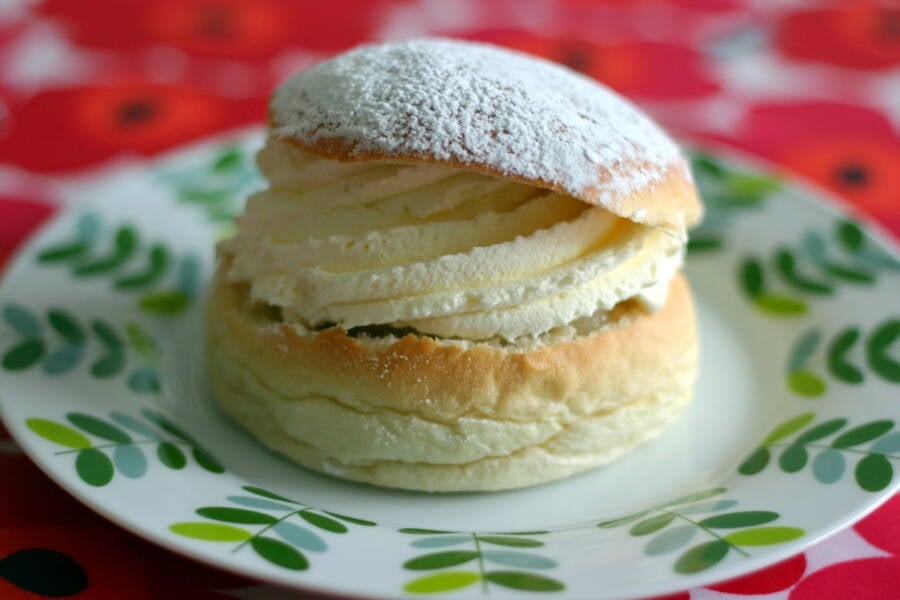 Semla On A Plate