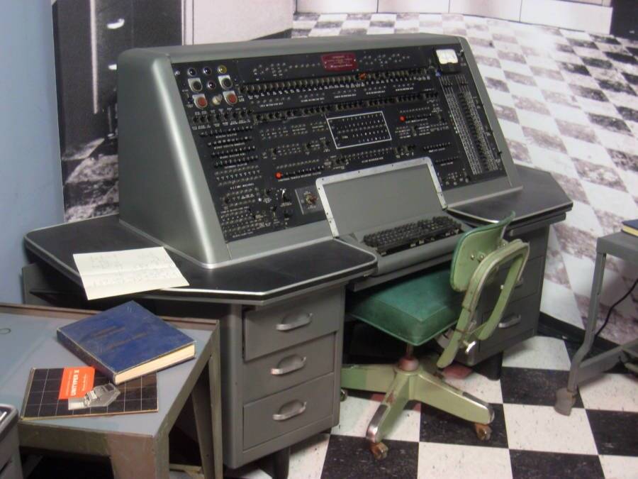 Univac Console And Chair