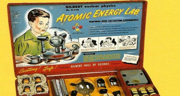 Updated: Nuclear reactor toy for kids – with real U-235 fuel rod