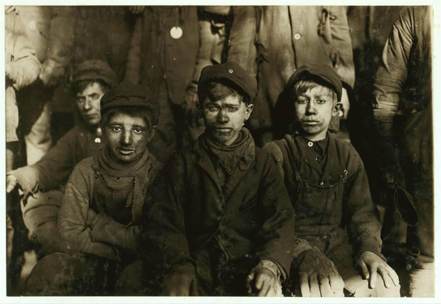 child coal miner