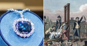 Hope Diamond Alongside Execution Of Marie Antoinette Featured