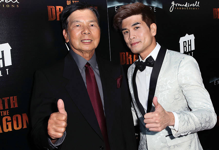 Bruce lee and store wong jack man