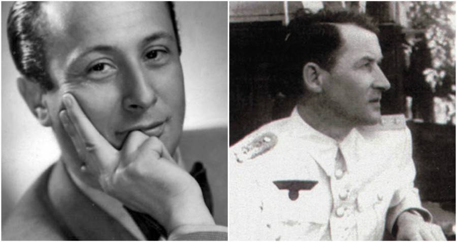 Wladyslaw Szpilman and Officer Wilm Hosenfeld