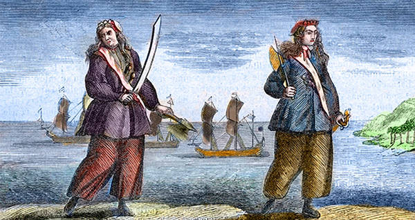 Anne Bonny and Mary Read, two 18th-century pirates – Dance's Historical  Miscellany